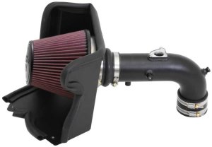 Toyota Camry Performance Air Intake - K&N Engineering - Typhoon - Black - `12-`13